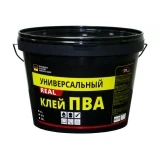 Клей ПВА универсальный REAL 10 кг Клей ПВА универсальный REAL 10 кг