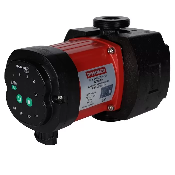 Циркуляционный насос Rommer ERTI 25/40-130 с частотным регулированием, с гайками и теплоизоляцией (RCP-0003-2540130) Циркуляционный насос Rommer ERTI 25/40-130 с частотным регулированием, с гайками и теплоизоляцией (RCP-0003-2540130)
