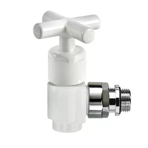 Вентиль SR Rubinetterie Prestige Minimal угловой (крест) 1/2", цвет белый (0375-1500VC0A) Вентиль SR Rubinetterie Prestige Minimal угловой (крест) 1/2", цвет белый (0375-1500VC0A)
