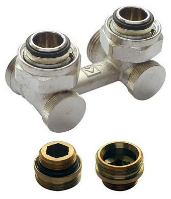 Узел нижнего подключения RIFAR для 2-трубных систем угловой G3/4"