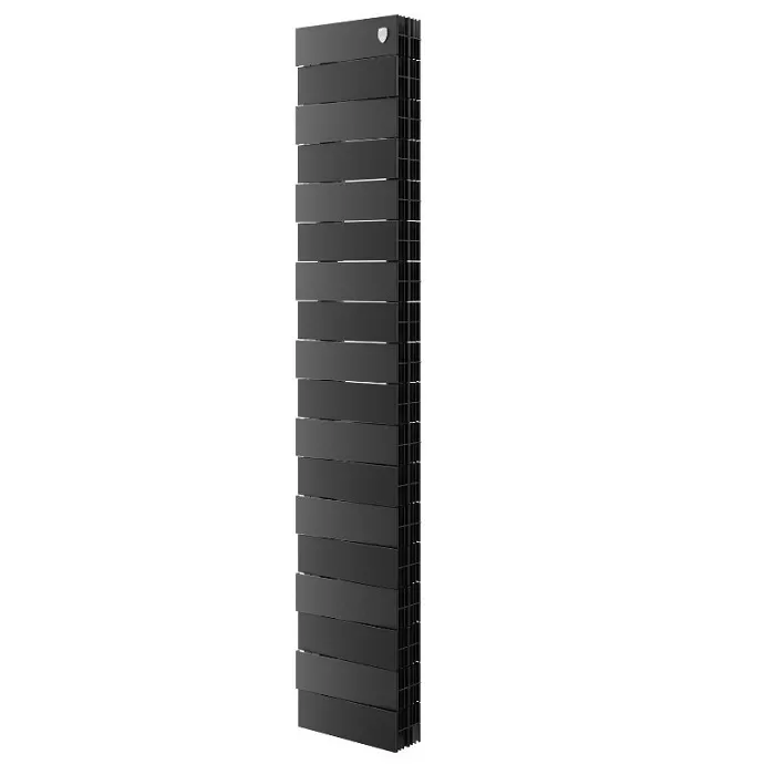 Радиатор Royal Thermo Piano Forte Tower 200 Noir Sable вертикальный, 18 секций Радиатор Royal Thermo Piano Forte Tower 200 Noir Sable вертикальный, 18 секций