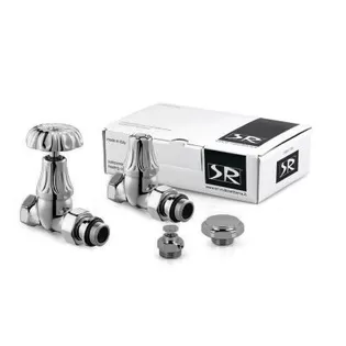 Комплект прямых вентилей SR Rubinetterie Floral Old Style 1/2" цвет хром (K338-1500C000) Комплект прямых вентилей SR Rubinetterie Floral Old Style 1/2" цвет хром (K338-1500C000)