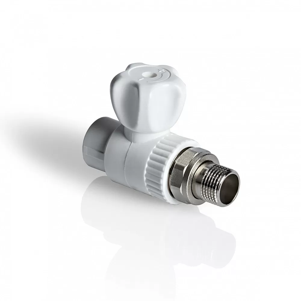 Кран шаровой для радиатора прямой Slt Aqua 20х1/2 (арт. SLTFA3201)