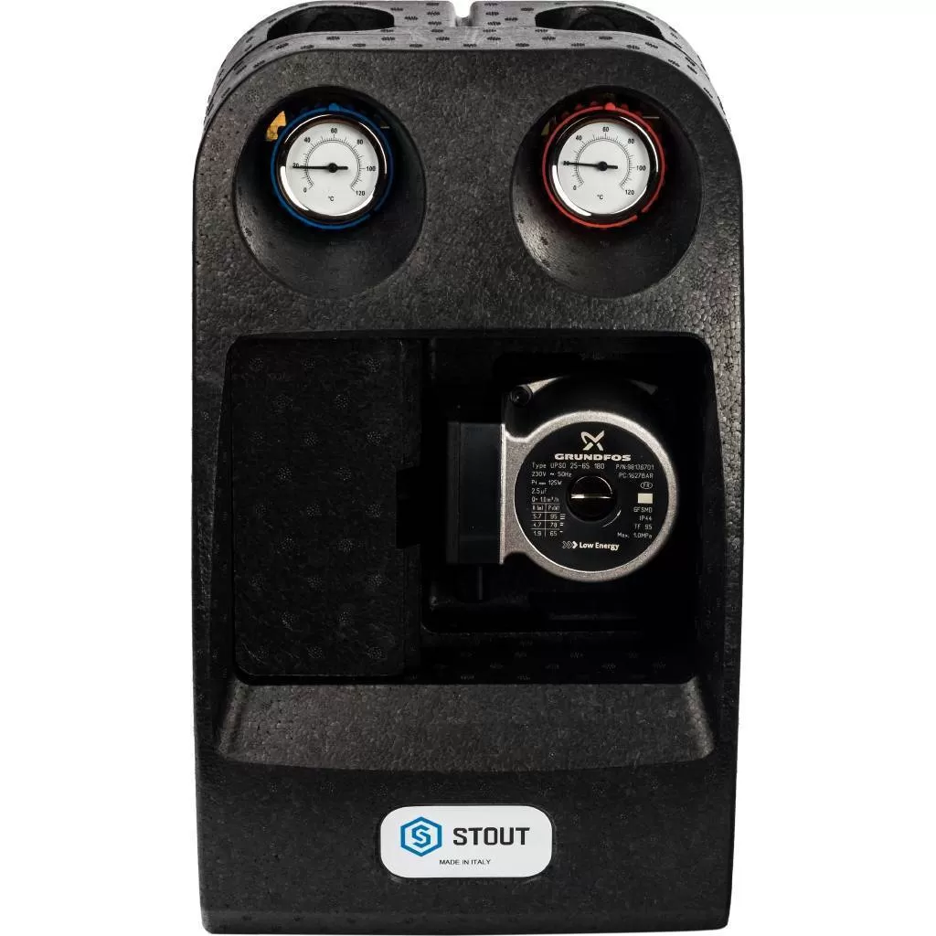 Насосная группа Stout SDG-0003 со смесителем 1" с насосом Grundfos UPSO 25-65 (SDG-0003-002502) Насосная группа Stout SDG-0003 со смесителем 1" с насосом Grundfos UPSO 25-65 (SDG-0003-002502)