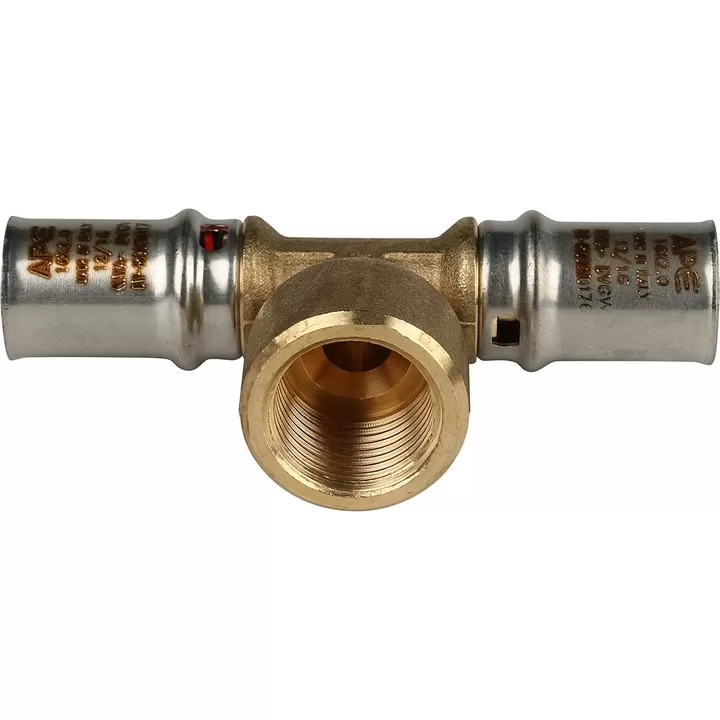 Тройник-переходник Stout с внутренней резьбой 16x1/2"x16 (SFP-0007-001216) Тройник-переходник Stout с внутренней резьбой 16x1/2"x16 (SFP-0007-001216)