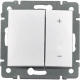Светорегулятор Legrand Valena клавишный белый