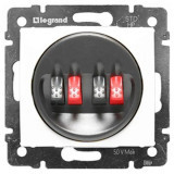 Акустическая розетка Legrand Valena двойная белая Акустическая розетка Legrand Valena двойная белая