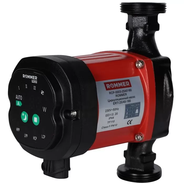 Циркуляционный насос Rommer ERTI 25/40-180 с частотным регулированием, с гайками и теплоизоляцией (RCP-0003-2540180) Циркуляционный насос Rommer ERTI 25/40-180 с частотным регулированием, с гайками и теплоизоляцией (RCP-0003-2540180)