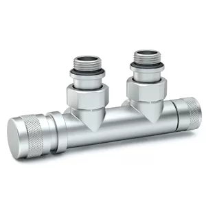 Узел нижнего подключения SR Rubinetterie Tondera угловой 1/2"х3/4"Е Хром матовый (левый) (0683-1500CSE0) Узел нижнего подключения SR Rubinetterie Tondera угловой 1/2"х3/4"Е Хром матовый (левый) (0683-1500CSE0)