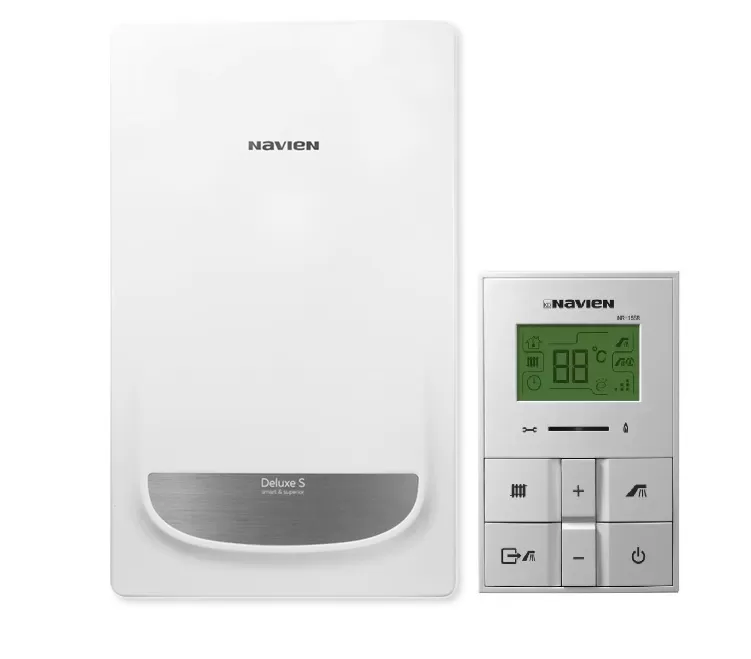 Газовый настенный котел Navien Deluxe S-13K Coaxial (двухконтурный, закрытая камера)