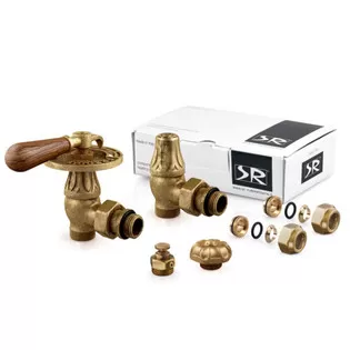 Комплект угловых вентилей SR Rubinetterie Belle Epoque 1/2", бронза (K310-1500Z000) Комплект угловых вентилей SR Rubinetterie Belle Epoque 1/2", бронза (K310-1500Z000)