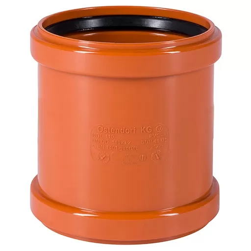 Муфта ремонтная KGU (надвижная) для наружной канализации Ostendorf 250 (арт. 224500) Муфта ремонтная KGU (надвижная) для наружной канализации Ostendorf 250 (арт. 224500)