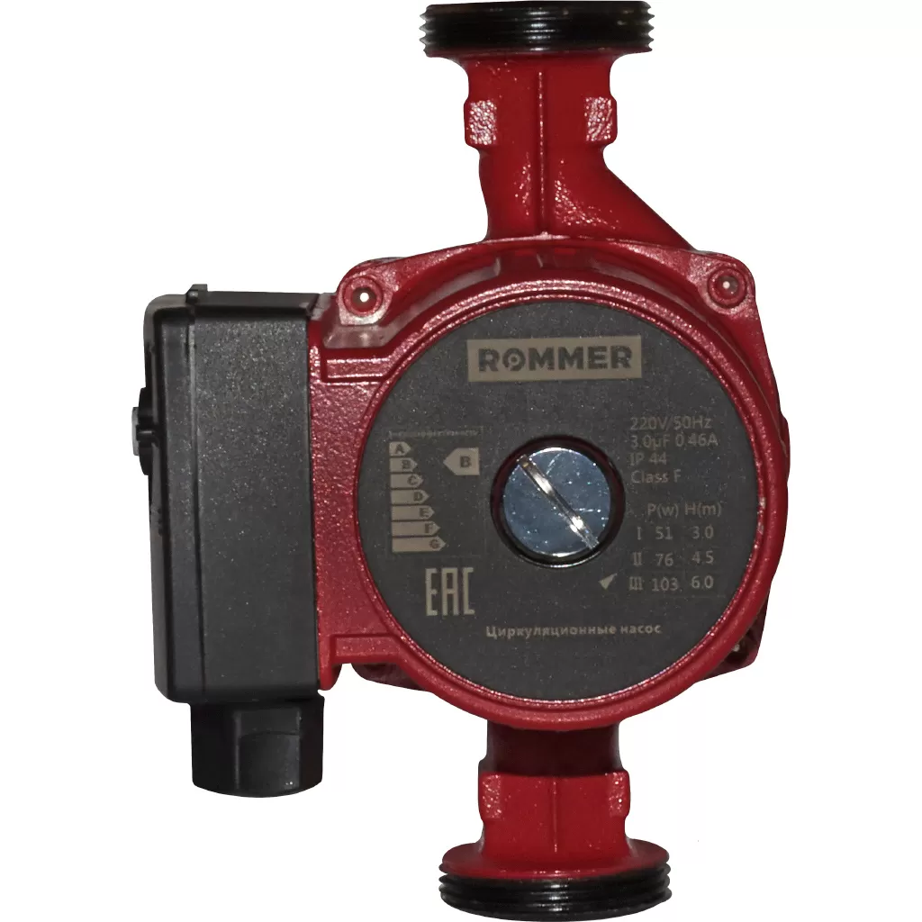 Циркуляционный насос Rommer 32/60-180 (RCP-0002-3261801) Циркуляционный насос Rommer 32/60-180 (RCP-0002-3261801)