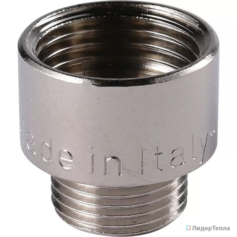 Stout Переходник ВН никелированный 1/2" х 3/8" (арт. SFT-0008-001238) Stout Переходник ВН никелированный 1/2" х 3/8" (арт. SFT-0008-001238)