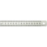 Линейка 0.5м нержавеющая, двухсторонняя гравированная шкала STAYER "PROFI"