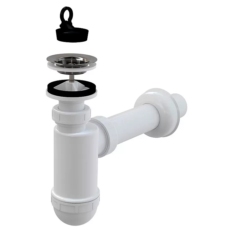 Сифон для раковины AlcaPlast (A41) (40 мм)