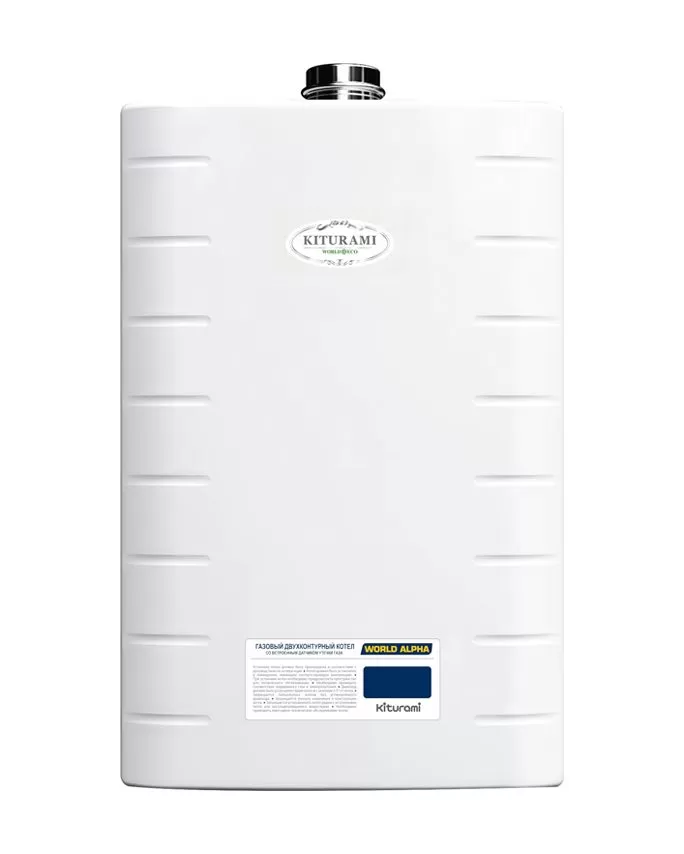 Газовый настенный двухконтурный котел Kiturami World Alpha S-18 Газовый настенный двухконтурный котел Kiturami World Alpha S-18