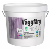 Landora V?ggF?rg Pro 4 стирол-акрилатная глубокоматовая, Белый Landora V?ggF?rg Pro 4 стирол-акрилатная глубокоматовая, Белый