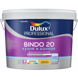 Dulux Professional Bindo 20 для кухни и ванной латексная полуматовая, Бесцветный
