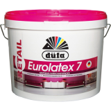 Dufa Premium Eurolatex 7 для стен и потолков водно-дисперсионная матовая, Белый Dufa Premium Eurolatex 7 для стен и потолков водно-дисперсионная матовая, Белый