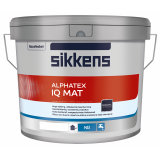 Sikkens Alphatex IQ Mat  для внутренних и наружных работ акриловая глубокоматовая, Бесцветный