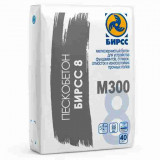 Сухая смесь пескобетон м300 зимняя 8 Мороз 40кг БИРСС