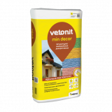 Декоративная штукатурка Vetonit min decor Шуба 1,5 мм 25 кг