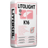 Клей эластичный для плитки 15 кг LITOLIGHT