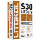Самовыравнивающаяся смесь для пола LITOKOL LITOLIV S30 25кг